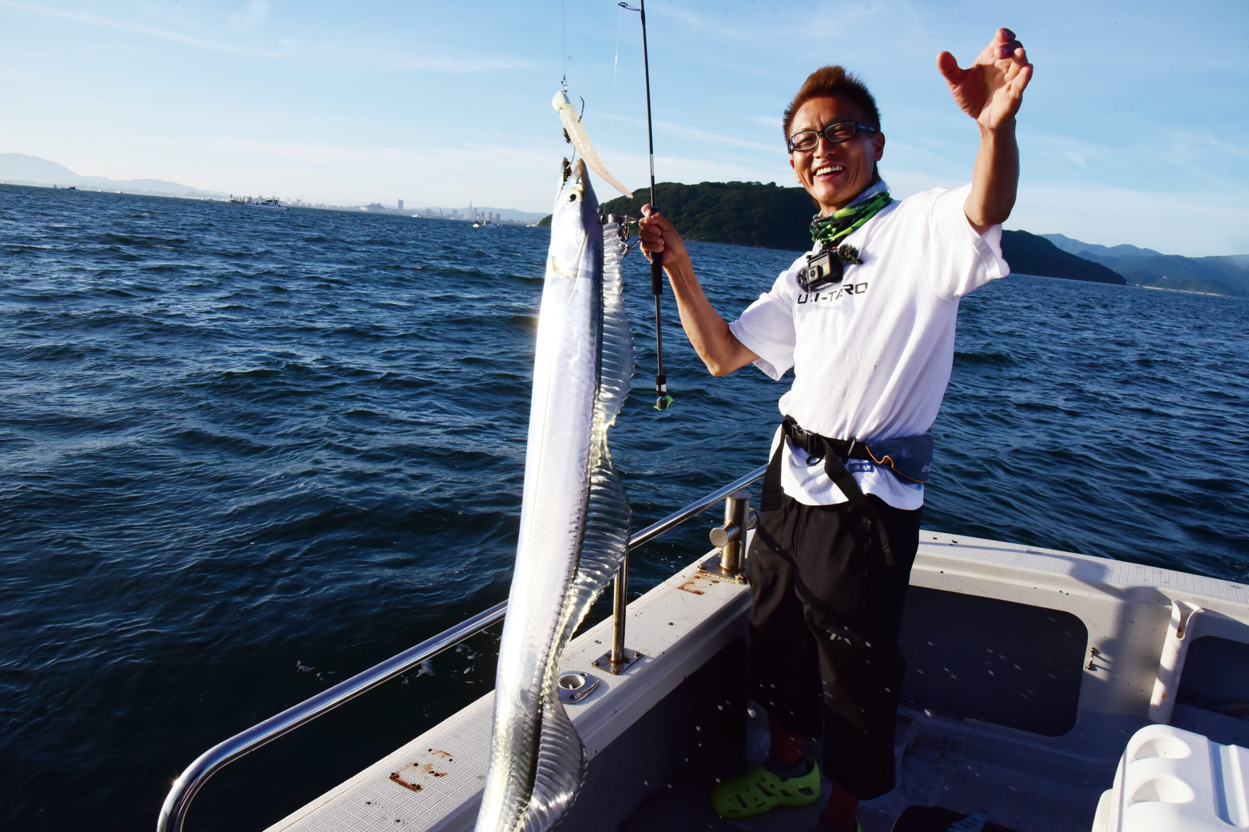 短い時合を制する夏の博多湾タチウオ必釣ルアー『 海太郎 カタクチ